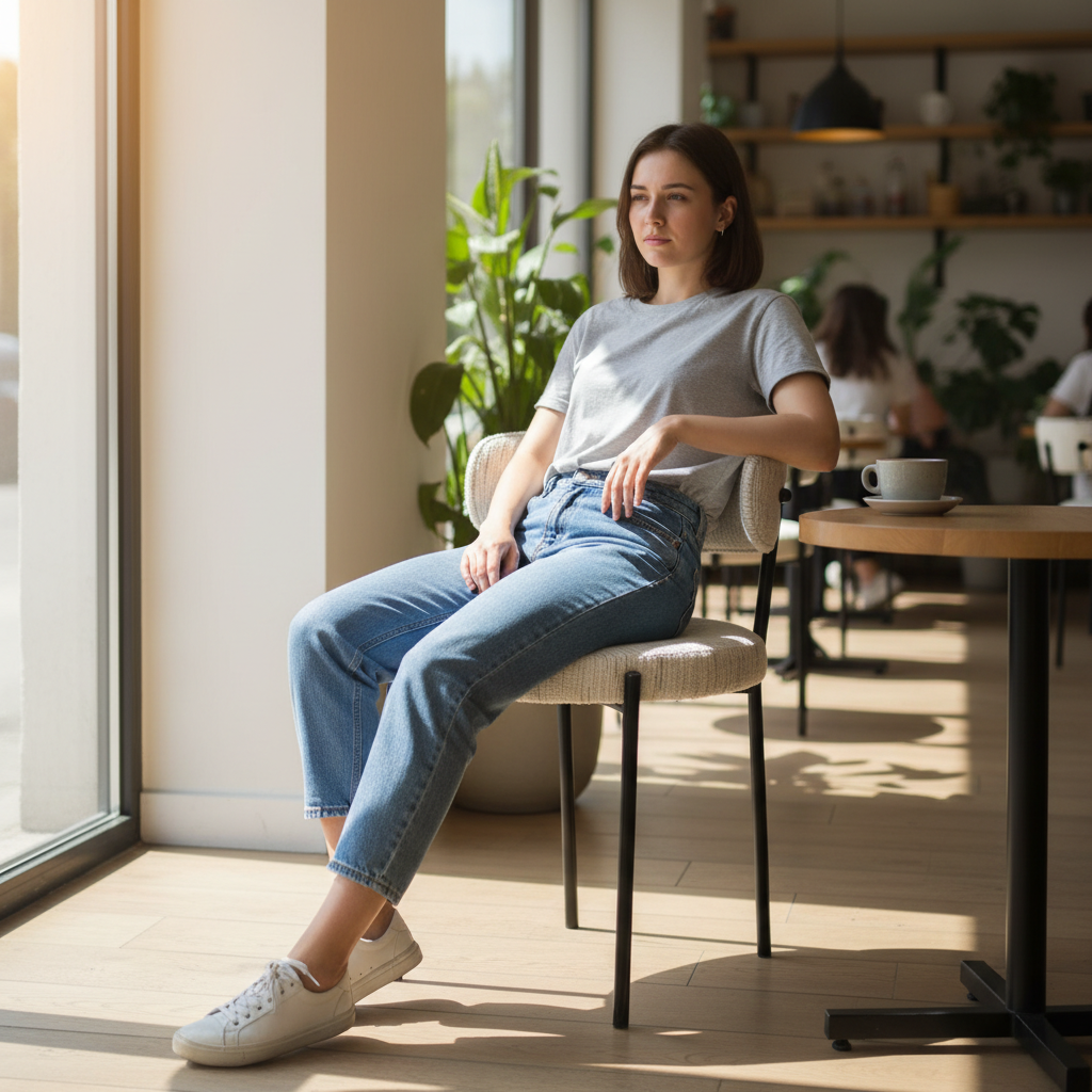 Modern Upholstered Dining Chair - Image 2
