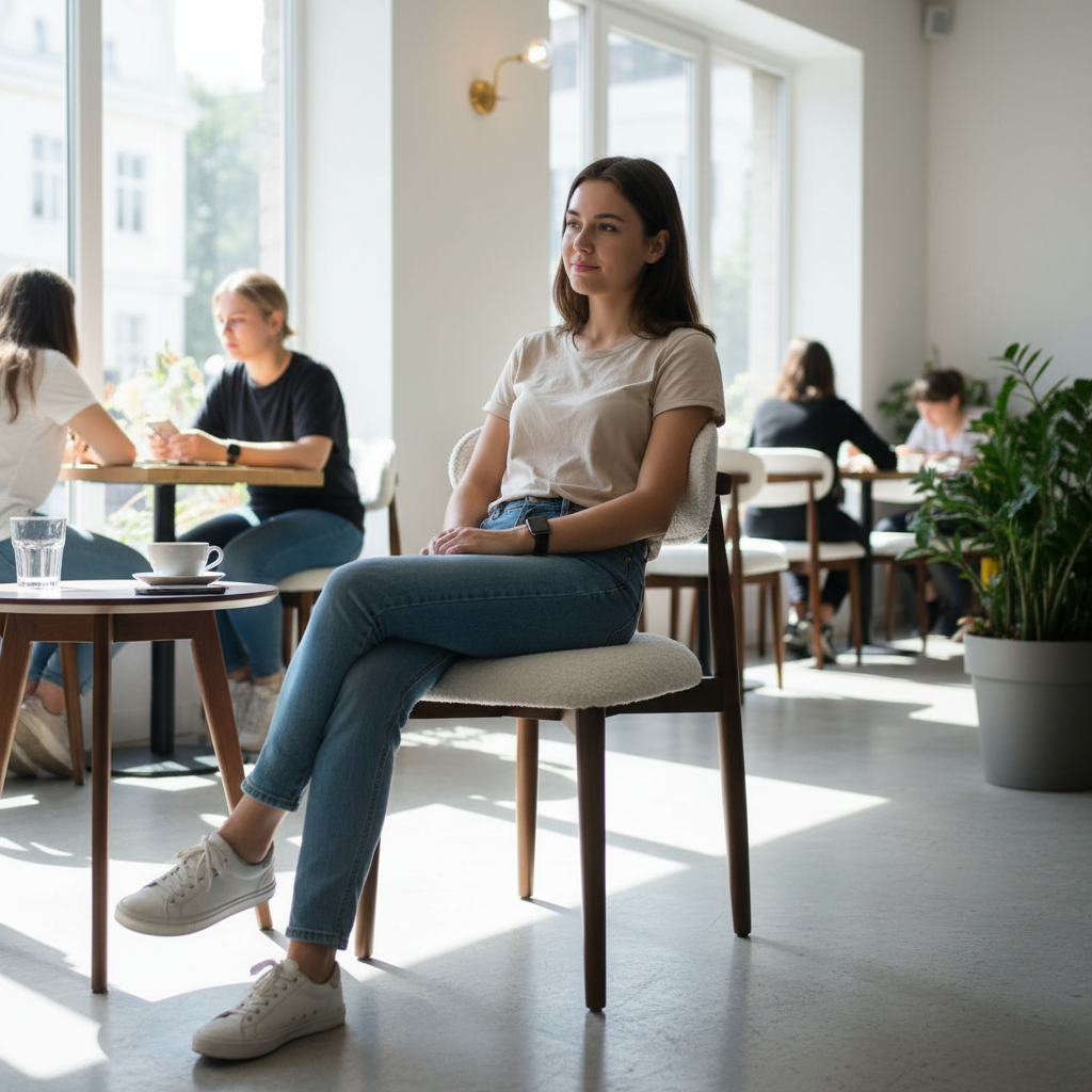 Modern Upholstered Dining Chair - Image 4
