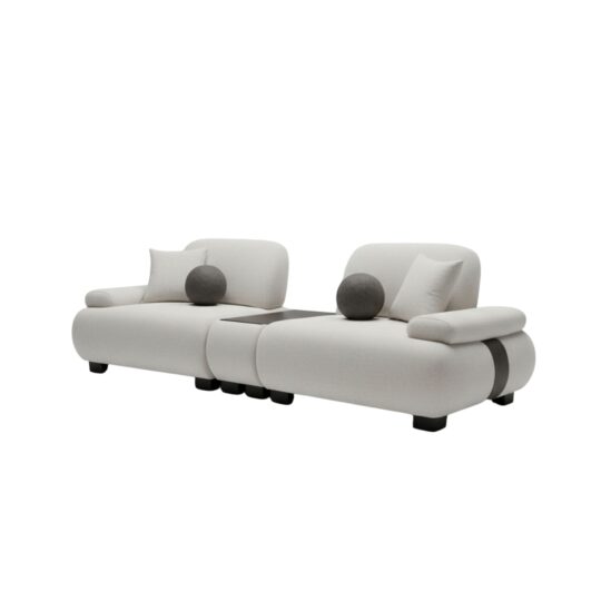 Avant-Garde Modular Dual-Seat Sofa