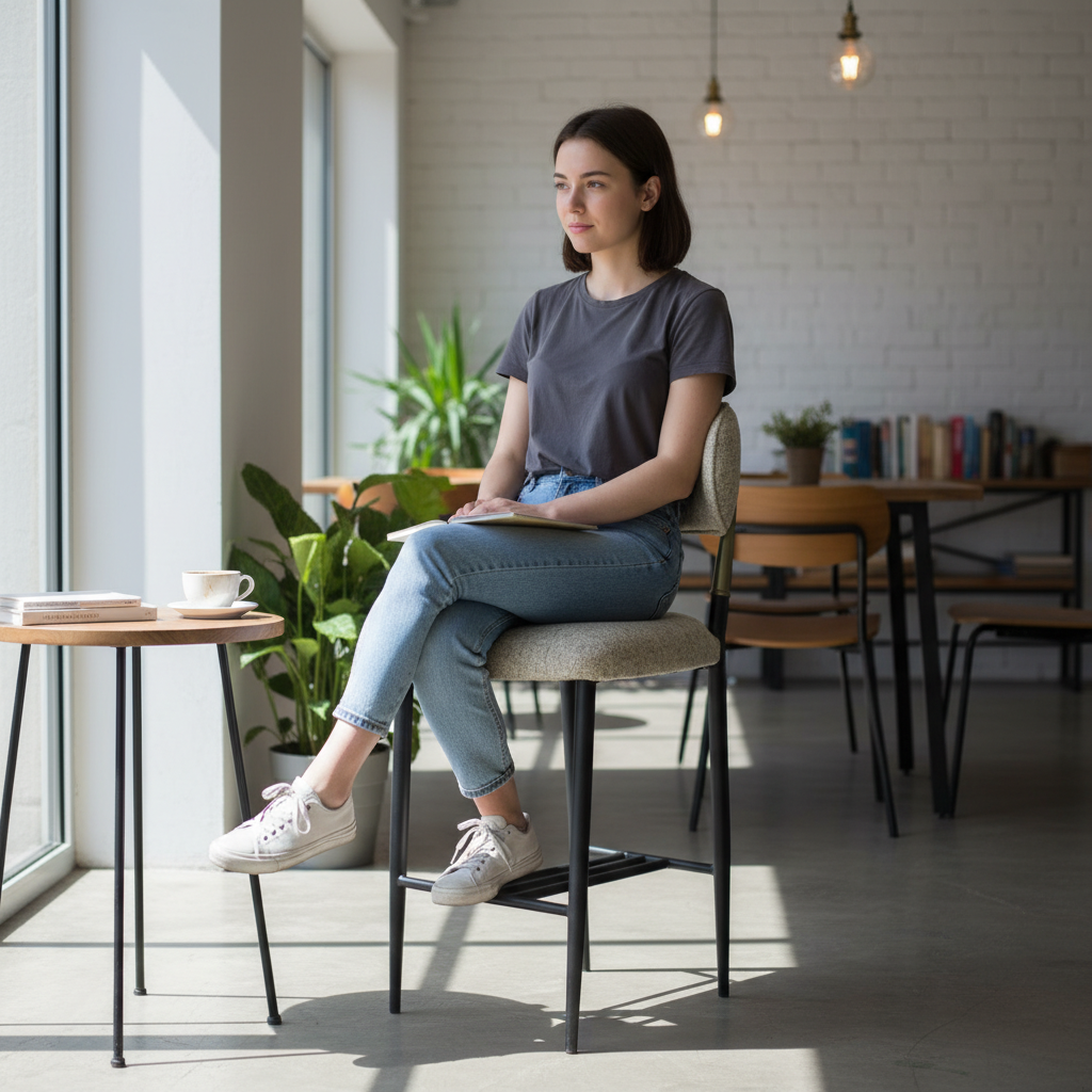 Modern Upholstered Dining Chair - Image 2