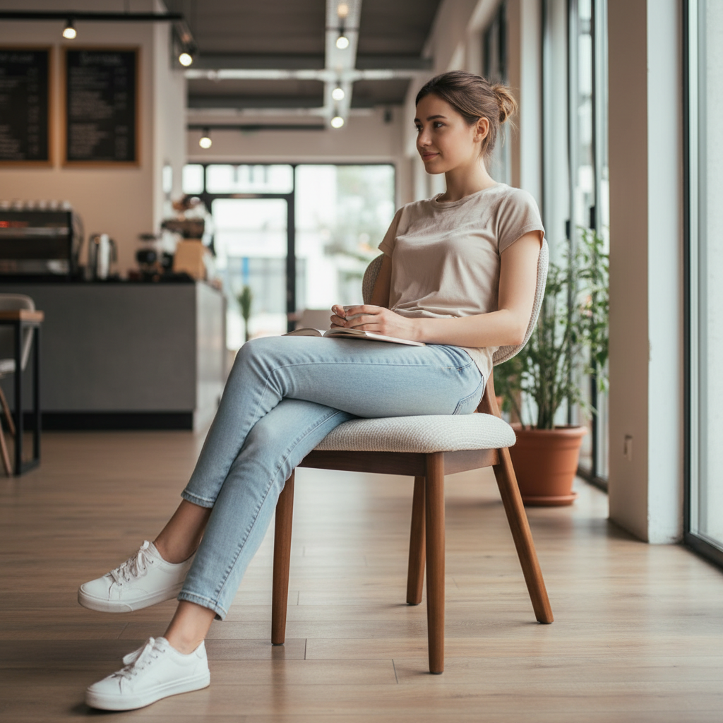Modern Upholstered Dining Chair - Image 4