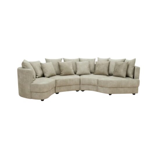 Curved Serenity Sectional Sofa