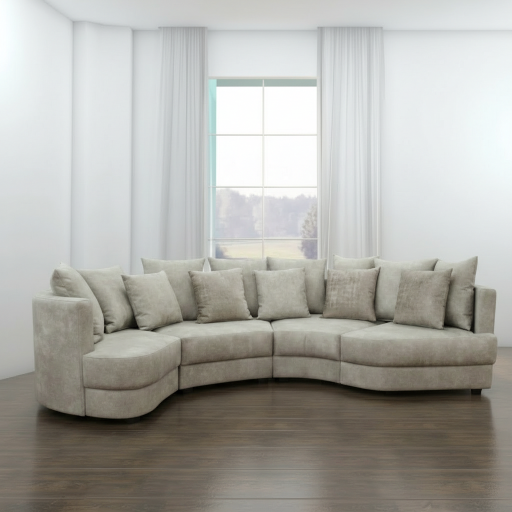 Curved Serenity Sectional Sofa - Image 4