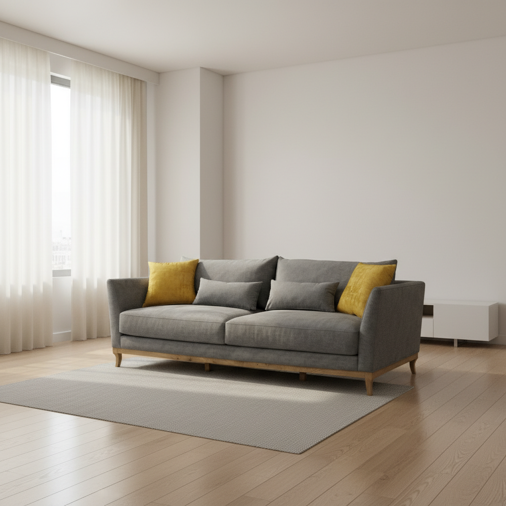 Nordic Oak-Base Sofa - Image 3