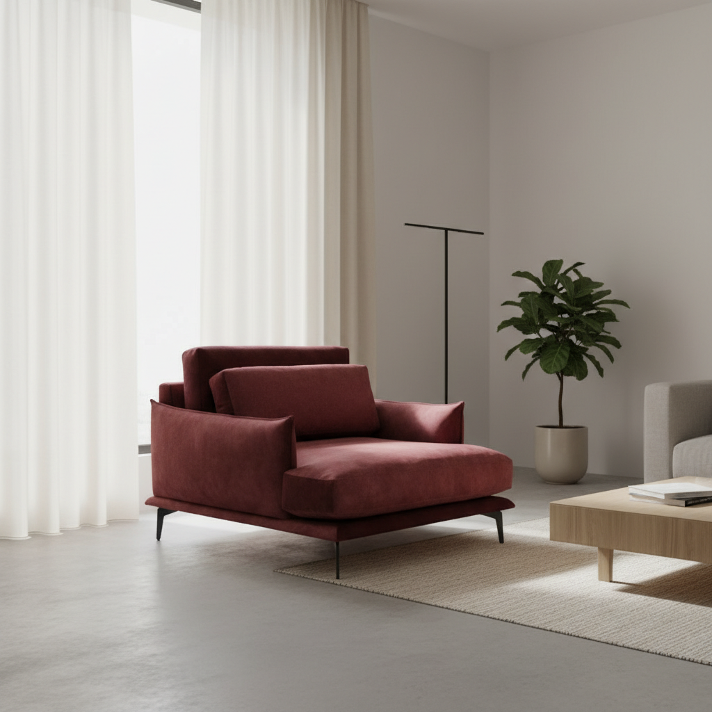 Luxe Velvet Chaise Lounge - Image 3