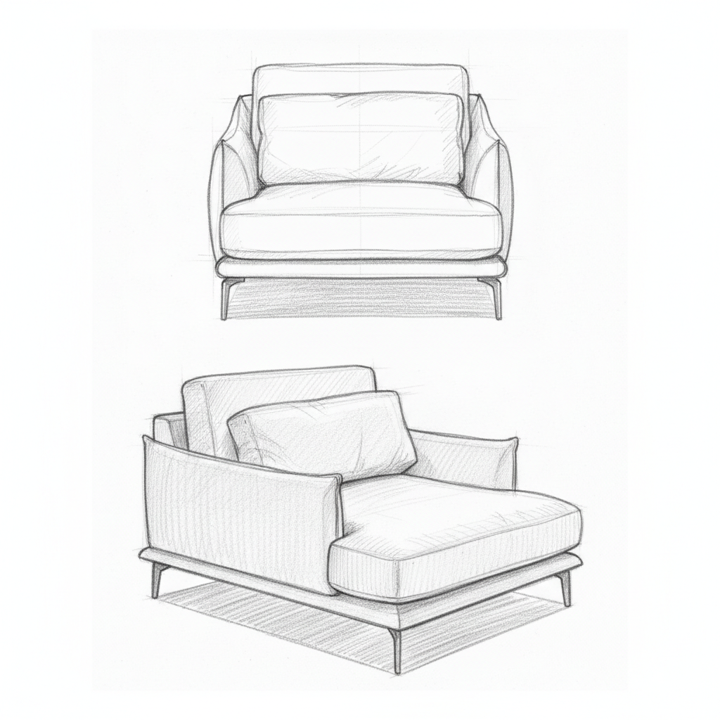 Luxe Velvet Chaise Lounge - Image 4