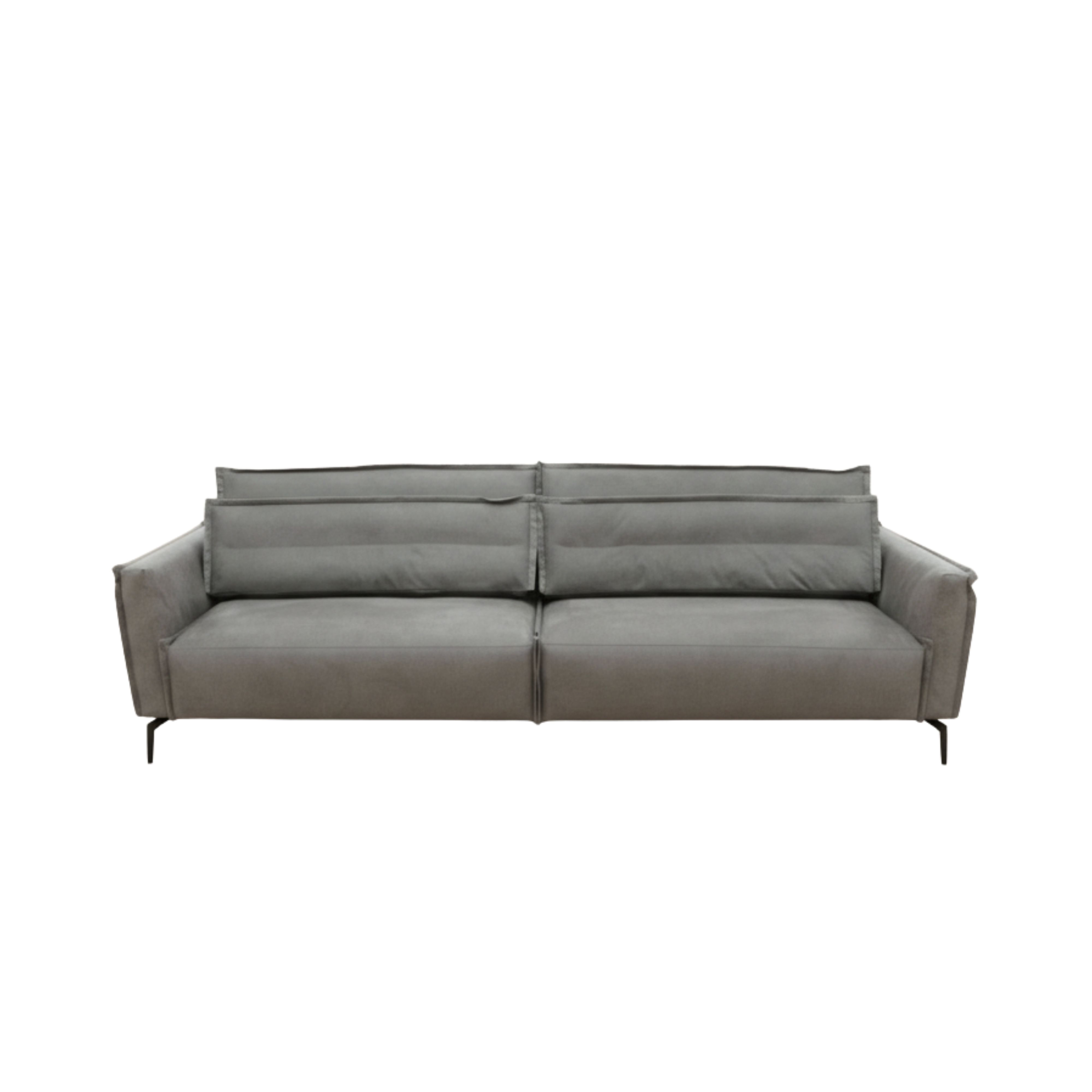 Urban Slate Two-Tier Back Sofa