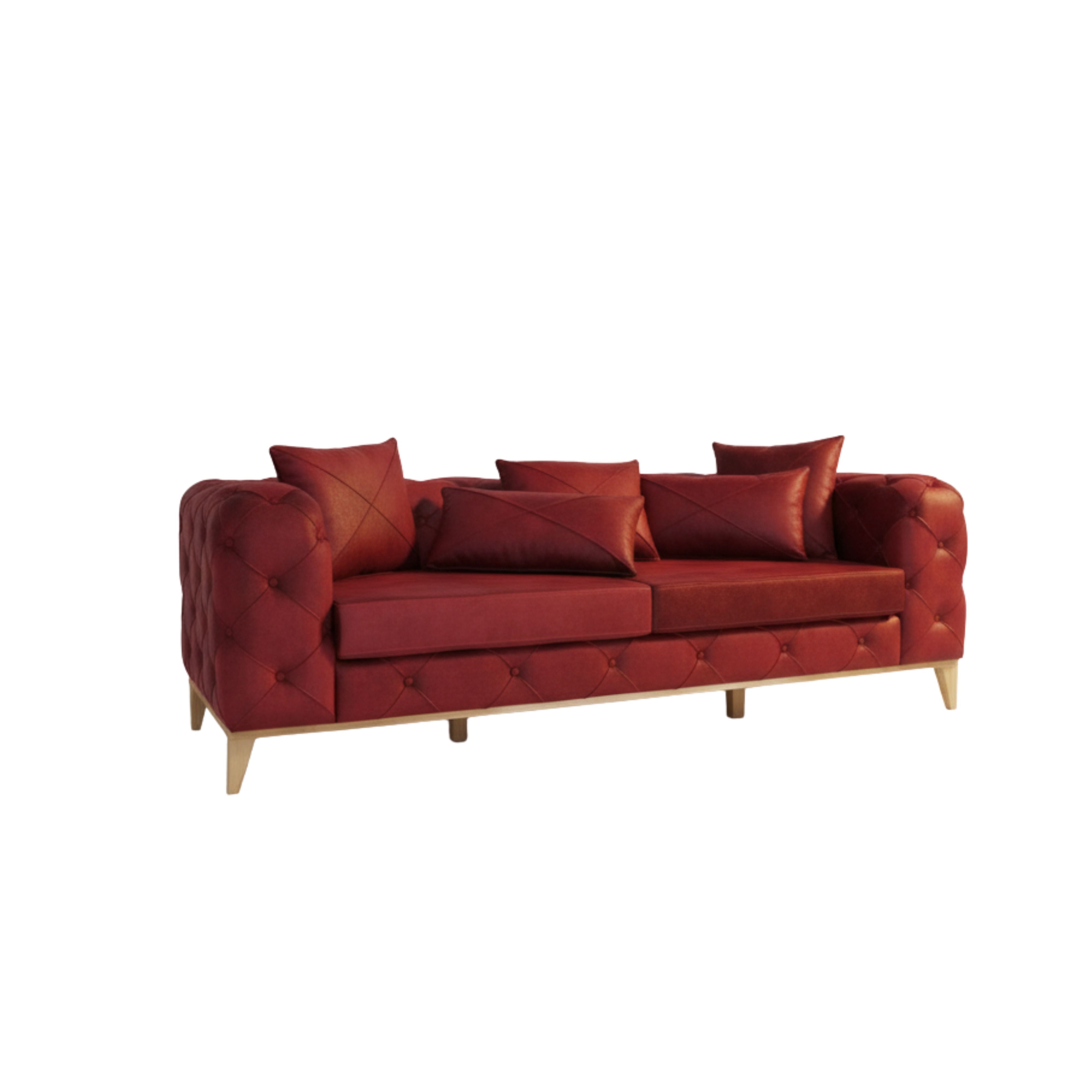 Royal Chesterfield Tufted Sofa