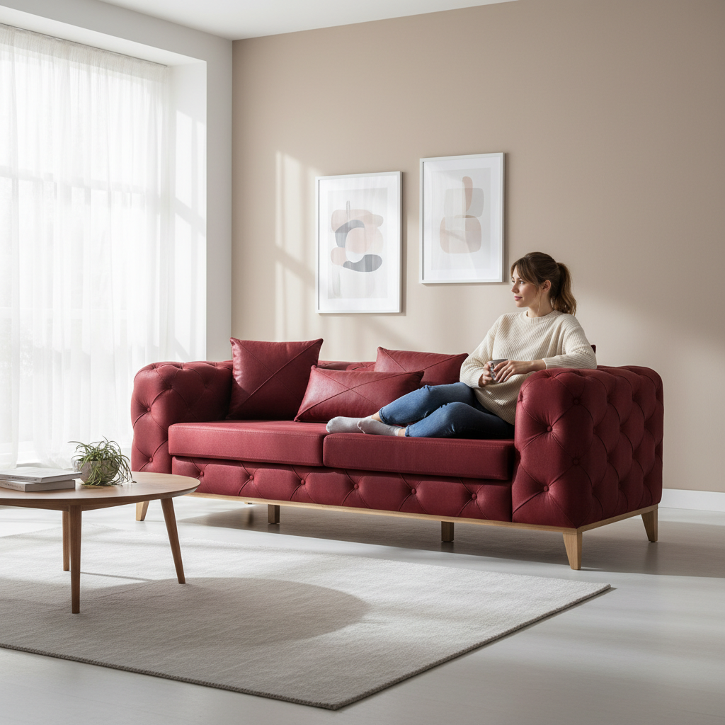 Royal Chesterfield Tufted Sofa - Image 2