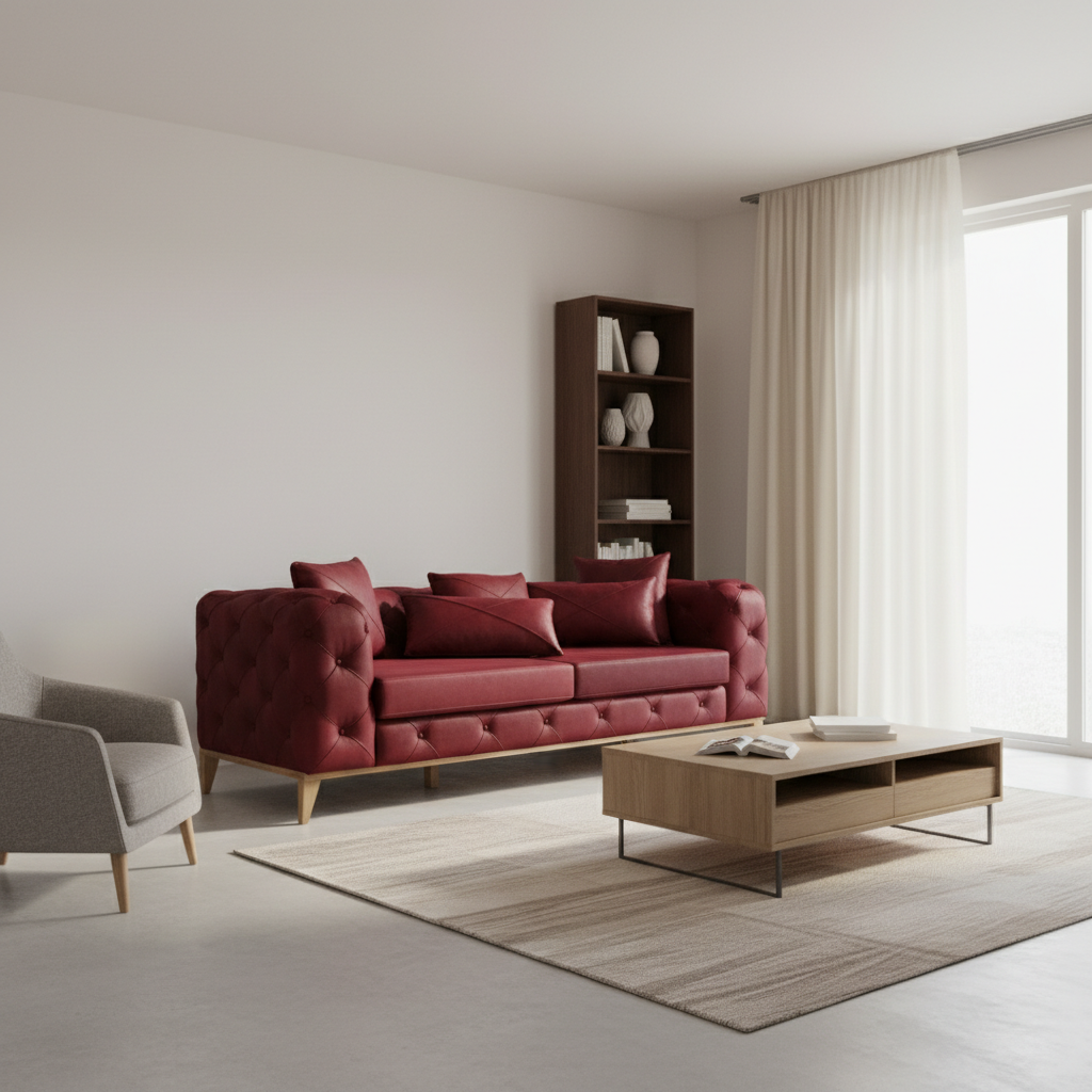 Royal Chesterfield Tufted Sofa - Image 3