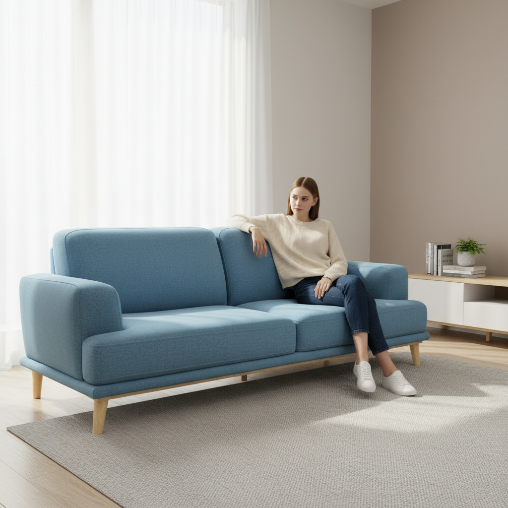 Nordic Essence Two-Seater Sofa - Image 3